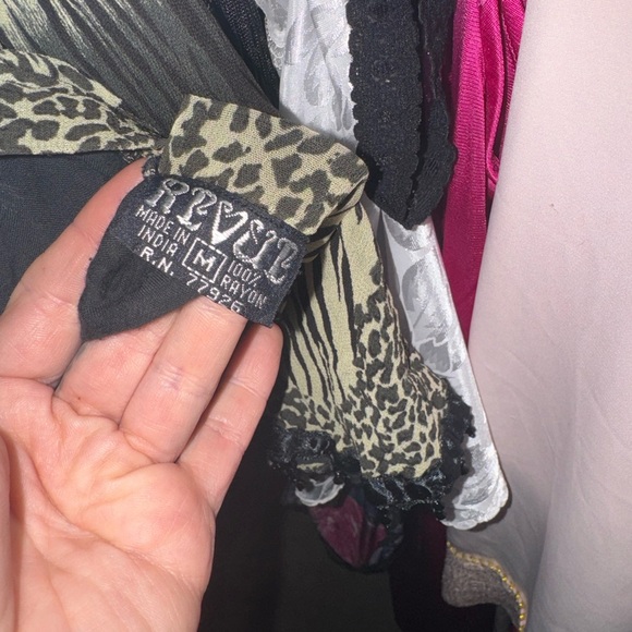 Y2K “Revue” Mixed Animal Print Skirt - Picture 4 of 4